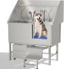 50inStainless Steel Dog Washing Station