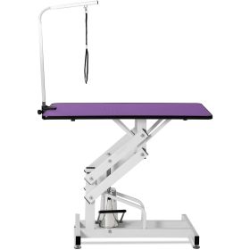 42.5INCH HYDRAULIC PET GROOMING TABLE (Color: AS PIC)