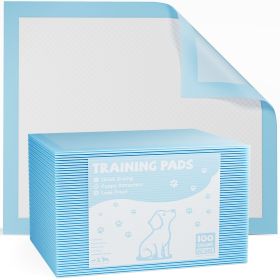 Puppy pads, leak-proof quick-drying disposable dog pads, absorbent dog pee pads (size: small/100pieces)